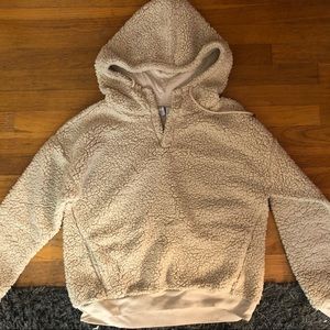 Zella Sherpa Teddy Bear Hoodie